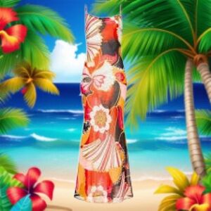 Ronny Kobo Multicolor Maxi Dress